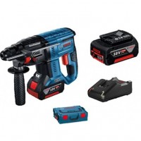 BOSCH GBH 18V-21 perforatorius 2x4 Ah L-Boxx